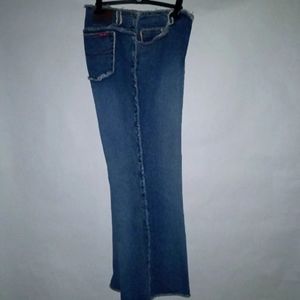 Zana di flare jeans wide leg jnco style baggy bell bottom pants